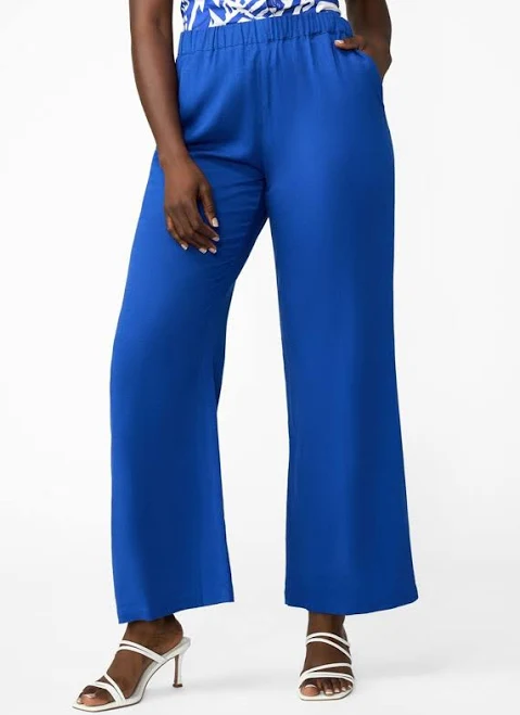 pants Nahema Women's Linen Blend Wide Leg Pants D'iyanu $34.85