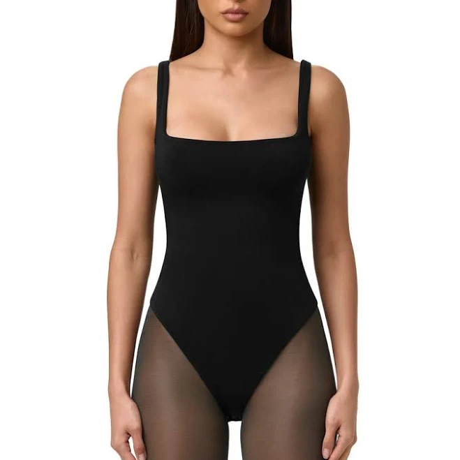 top Naked Wardrobe Women's Square Neck Bodysuit Nordstrom $48