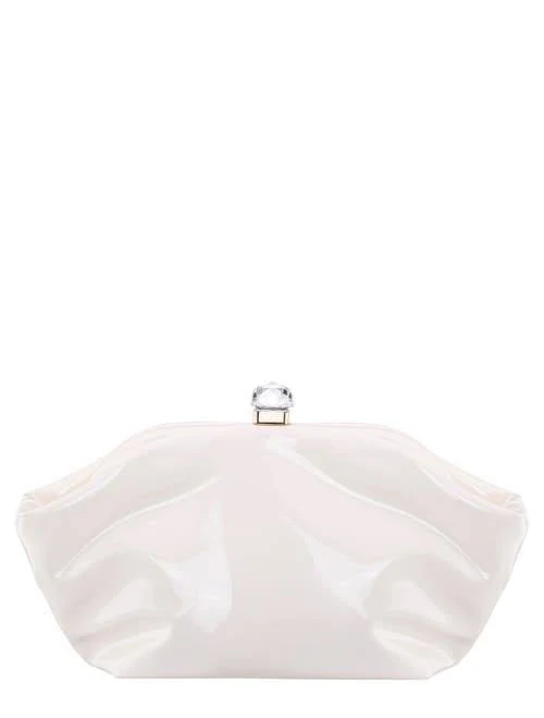 bag Nina Lyric Metallic Faux Leather Clutch Nordstrom $88