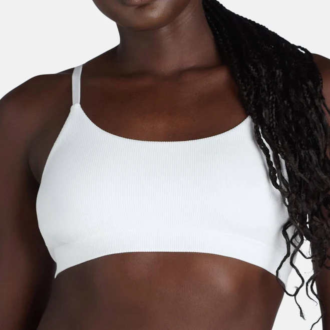 top No Boundaries Women's Seamless Ribbed Cami Bralette Walmart $7.98