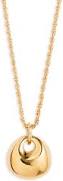 accessory Nordstrom 14K Gold Plated Demi Fine Sculpted Pendant Necklace Nordstrom $45.5