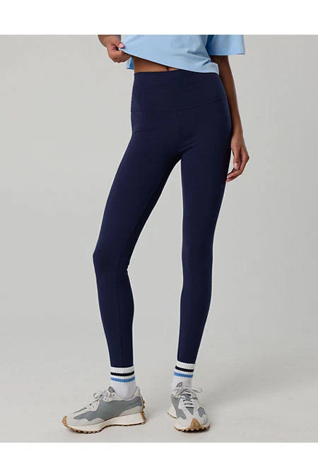 leggings OFFLINE By Aerie OG Cotton High Waisted Legging Women's Aerie $20.97