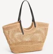 bag Old Navy Women's Open-Weave Straw Tote Bag Old Navy $31.49