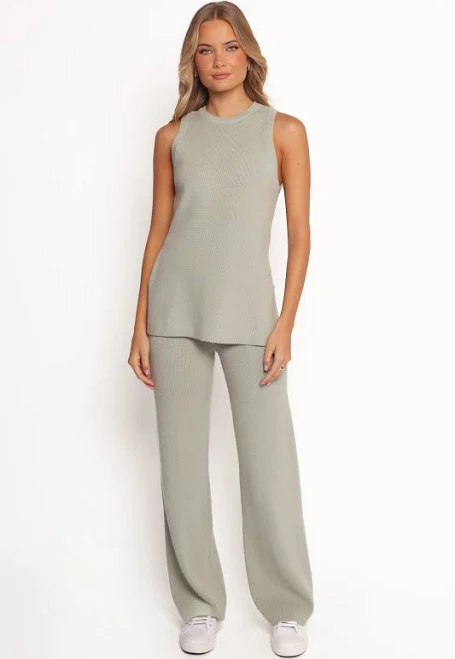 matching set PETAL & PUP Women's Petal and Pup Ellory Knitted Pant Set Petal & Pup USA $64.97