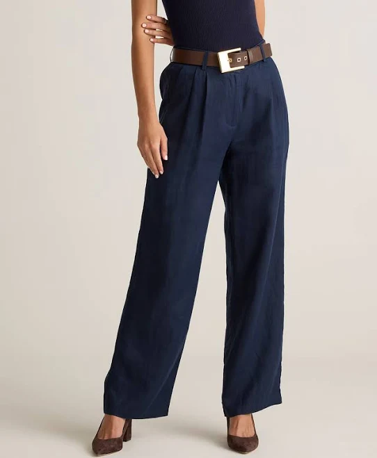pants Quince Women's European Linen Pleated Trousers Quince $52