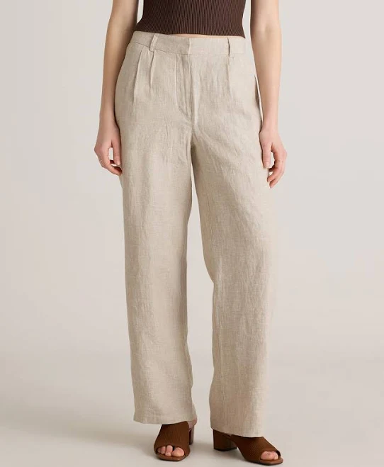 pants Quince Women's European Linen Pleated Trousers Quince $52