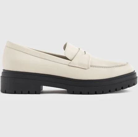 shoes Quince Women's Italian Leather Lug Sole Loafer Quince $98