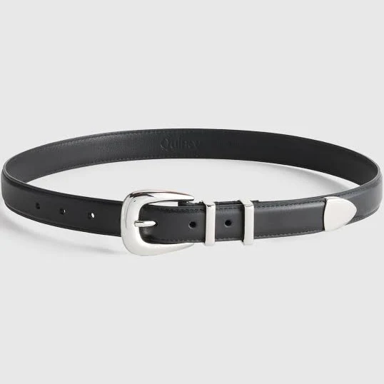 accessory Quince Women's Lola European Leather Western Belt Quince $58