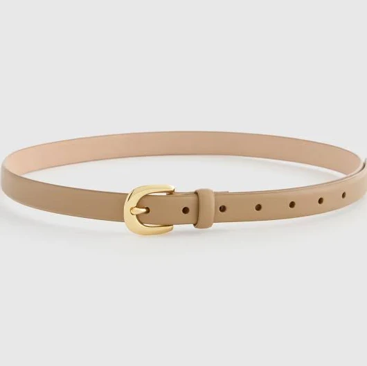 belt Quince Women's Sofia European Leather Skinny Belt Quince $39.9