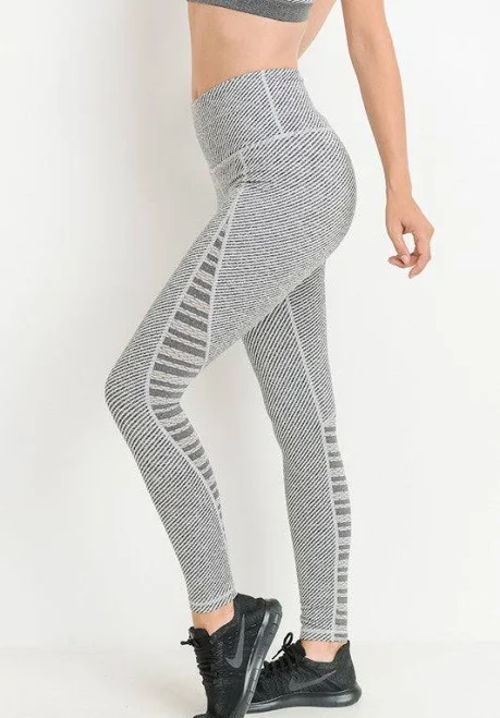 leggings Raw Moda Mesh Panel Leggings raw moda $49.99