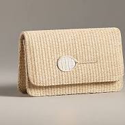 bag Ruby Foldover Straw Clutch by Lisi Lerch Anthropologie $110