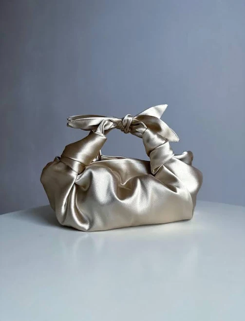 bag Satin Knot Bag Etsy - MirariBags $96.6