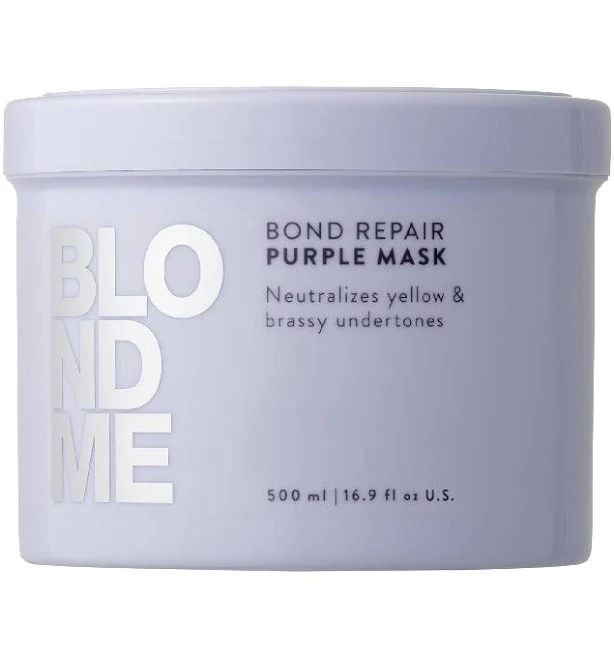 purple_toning_mask Schwarzkopf BlondMe Bond Repair Purple Mask United Salon Supplies $28.79