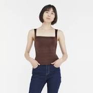 top Skims Women's Smooth Layers Square Neck Tank SKIMS $60