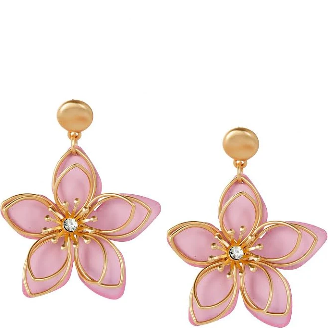 accessory Southern Living Crystal Wire Flower Earrings Dillard's $28