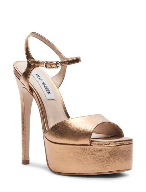 shoes Steve Madden Women's Cologne Bronze Metallic Nordstrom $65.39