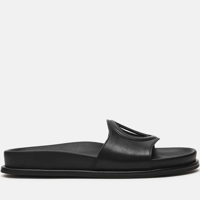 shoes Steve Madden Women's Zosia Leather Slide Sandals Steve Madden $89.95