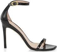 shoes Stuart Weitzman Women's Nudistcurve 100 Sandals Saks Fifth Avenue $142.49