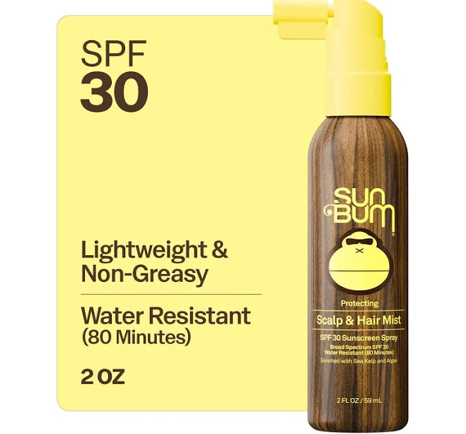 spray Sun Bum Scalp & Hair Mist SPF 30 Walmart $12.23