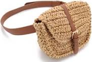 bag Surell Straw Fanny Pack Surell Accessories $34.99
