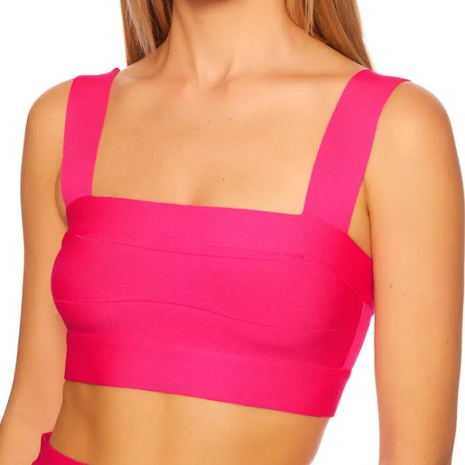 crop top Susana Monaco bandage wide strap crop susana monaco $25