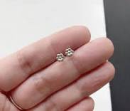 accessory Tiny Lightweight Sterling Silver Daisy Stud Earrings Etsy - annielesperance $27.5