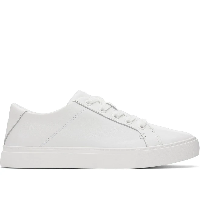 shoes TOMS Women's Kameron Lace-Up Leather Sneakers TOMS.com $63.75