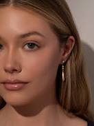 accessory Uncommon James On The List Unique Drop Dangle Earrings in Gold Uncommon James $48