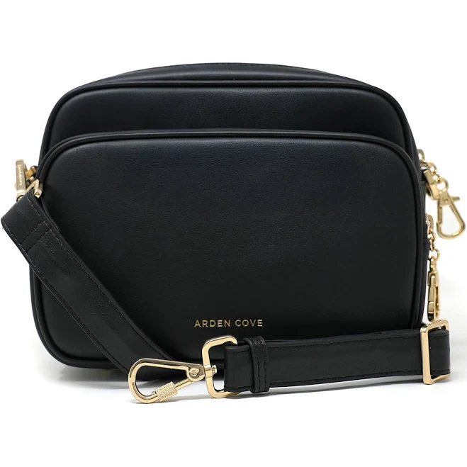 bag Verona Water-Resistant Anti-Theft Faux Leather Crossbody Bag Arden Cove $219