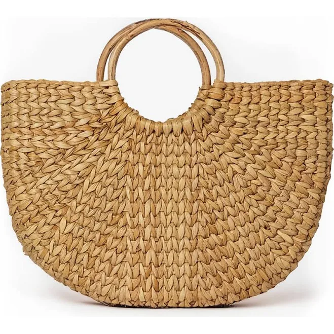 bag Verve Culture Circle Handle Palm Tote Nordstrom $60