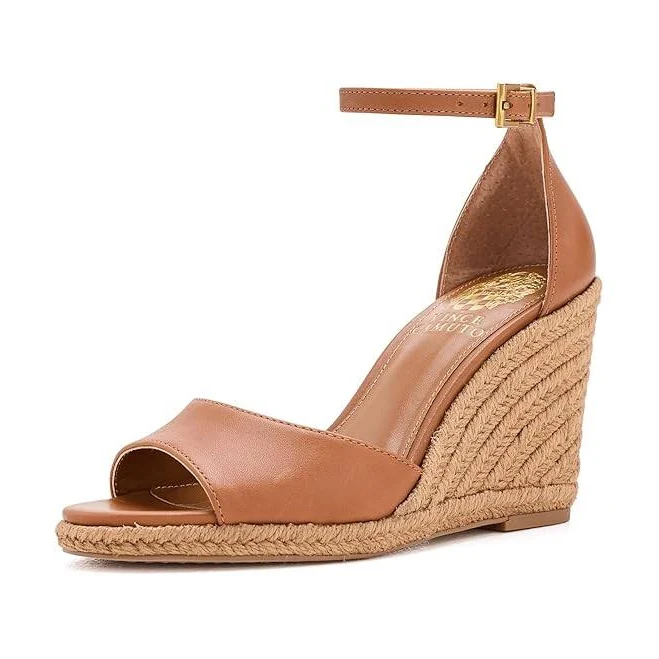 shoes Vince Camuto Women's Felyn Two-Piece Espadrille Wedge Sandals Zappos.com $110