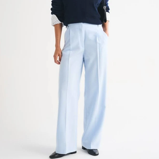 pants Women's Abercrombie & Fitch A&F Sloane Tailored Wide Leg Pant Abercrombie & Fitch $90