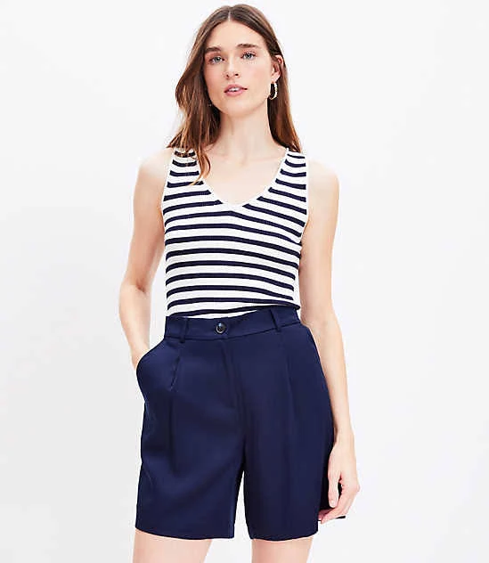 shorts Women's Loft Pleated Shorts in Emory LOFT $10.45