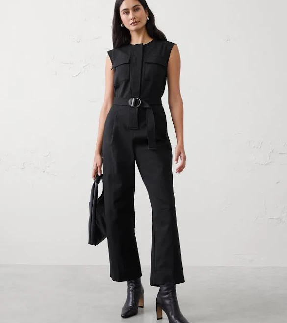 jumpsuit Women's Utility Sateen Jumpsuit Banana Republic Factory $108