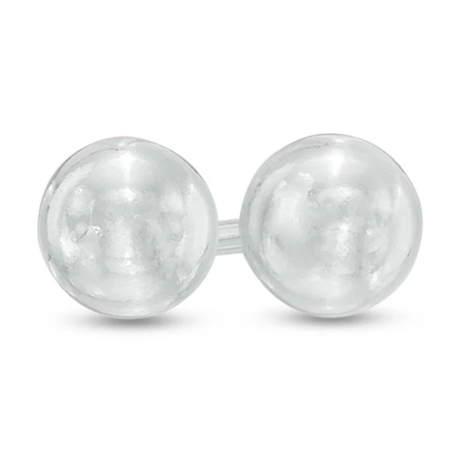 accessory Zales Sterling Silver Ball Stud Earrings Zales $49