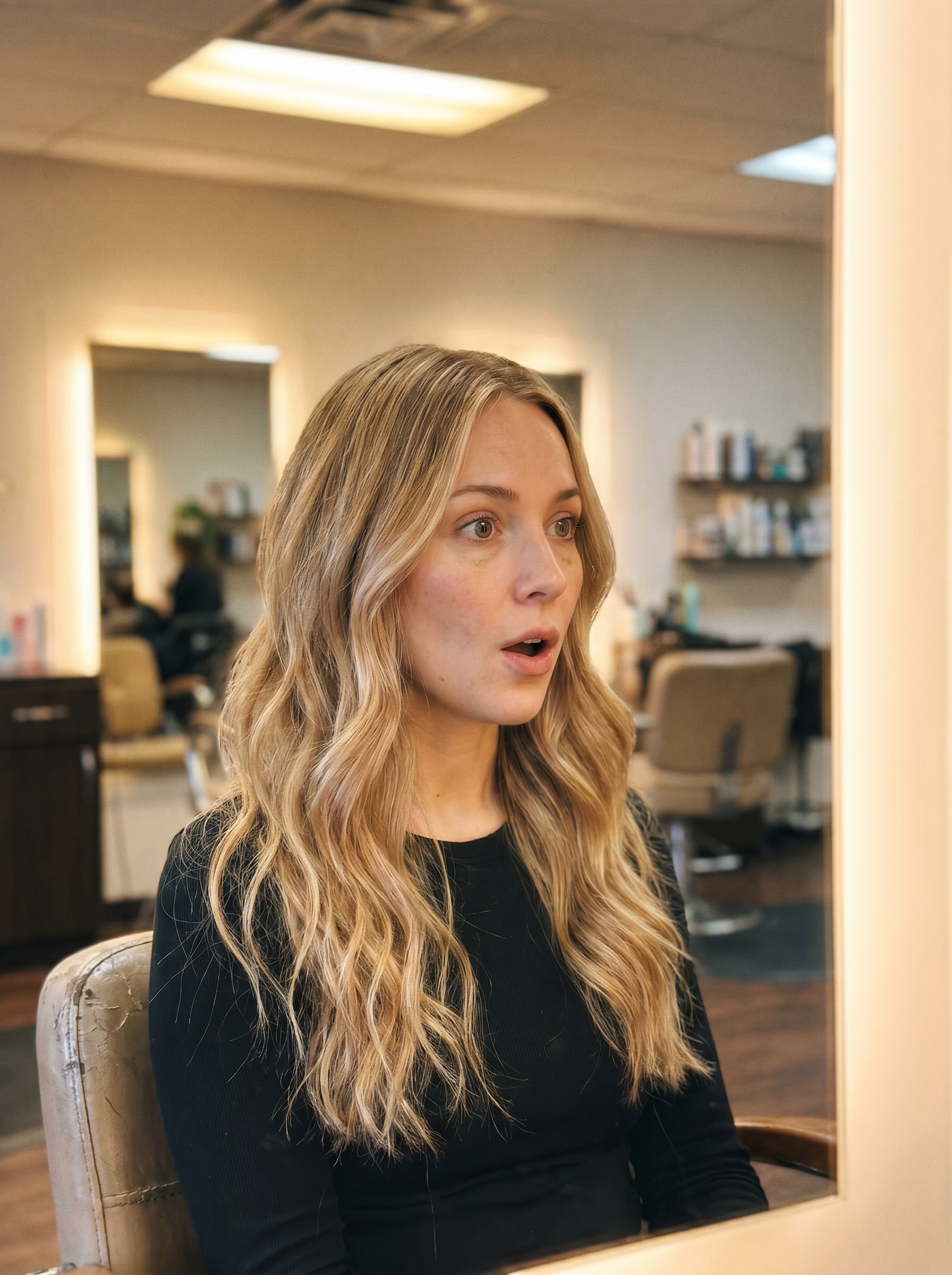 Relaxed sandy beach blonde hair, showcasing natural sandy, neutral beige, and soft ash tones. This soft summer blonde hair 2026 is ideal for everyday wear or a vacation look.