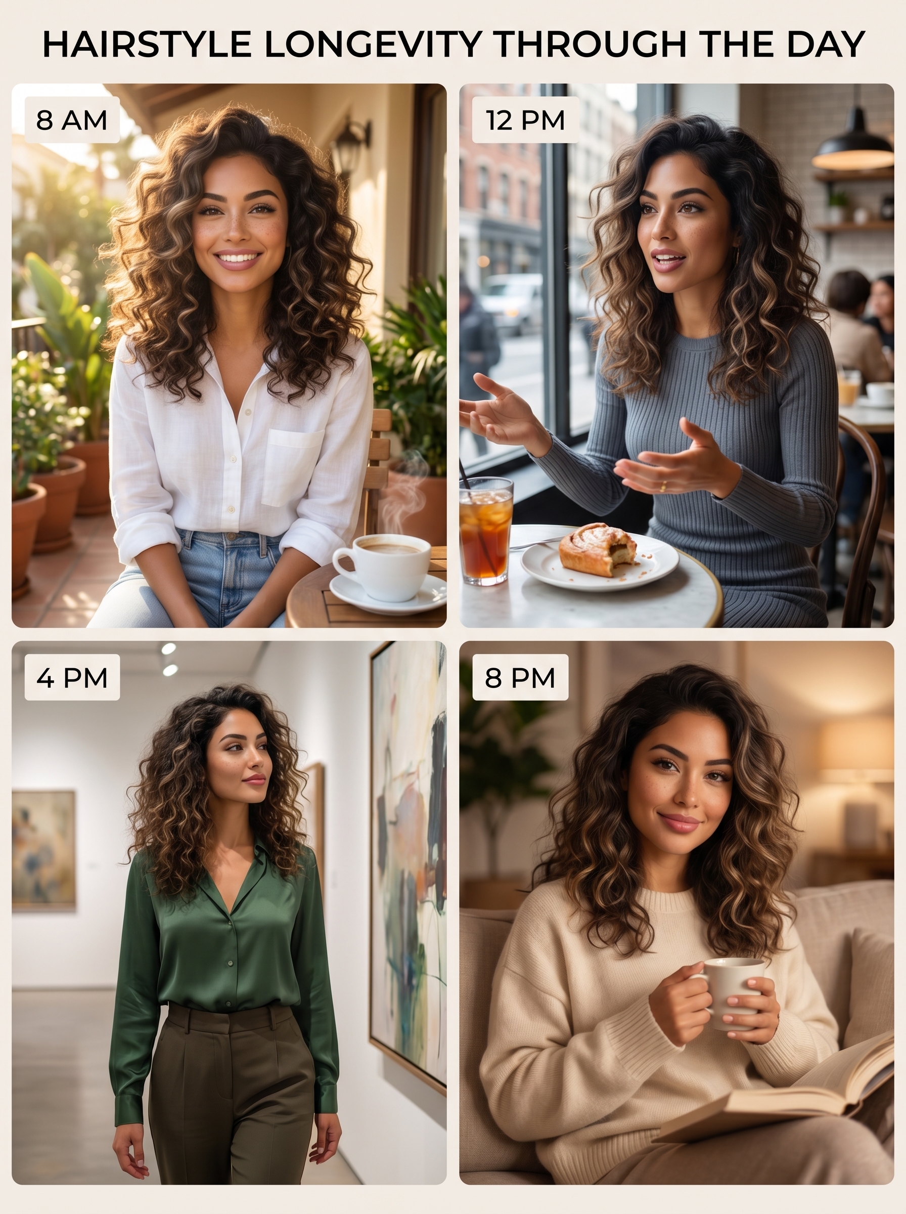 Dreamy and voluminous 'Cloud Curls' in natural hair with linen blonde highlights, perfect for date night or a festival. Uses heatless foam rollers for a romantic, easy take on summer hairstyles 2026.