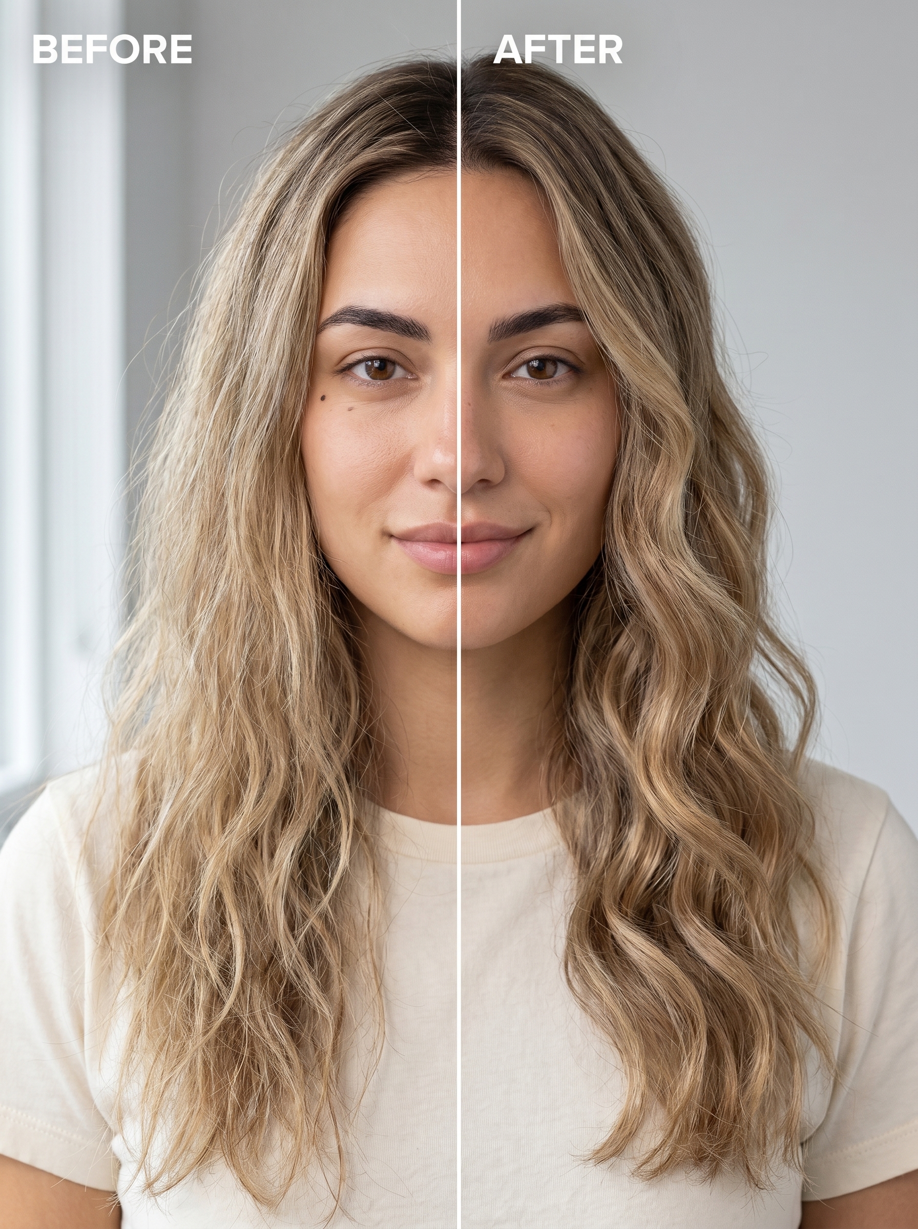 Effortless 'Pinch' Waves with warm blonde Solar Flare Highlights, a sun-kissed modern summer hairstyle for long hair 2026, using a flat iron and texture spray.