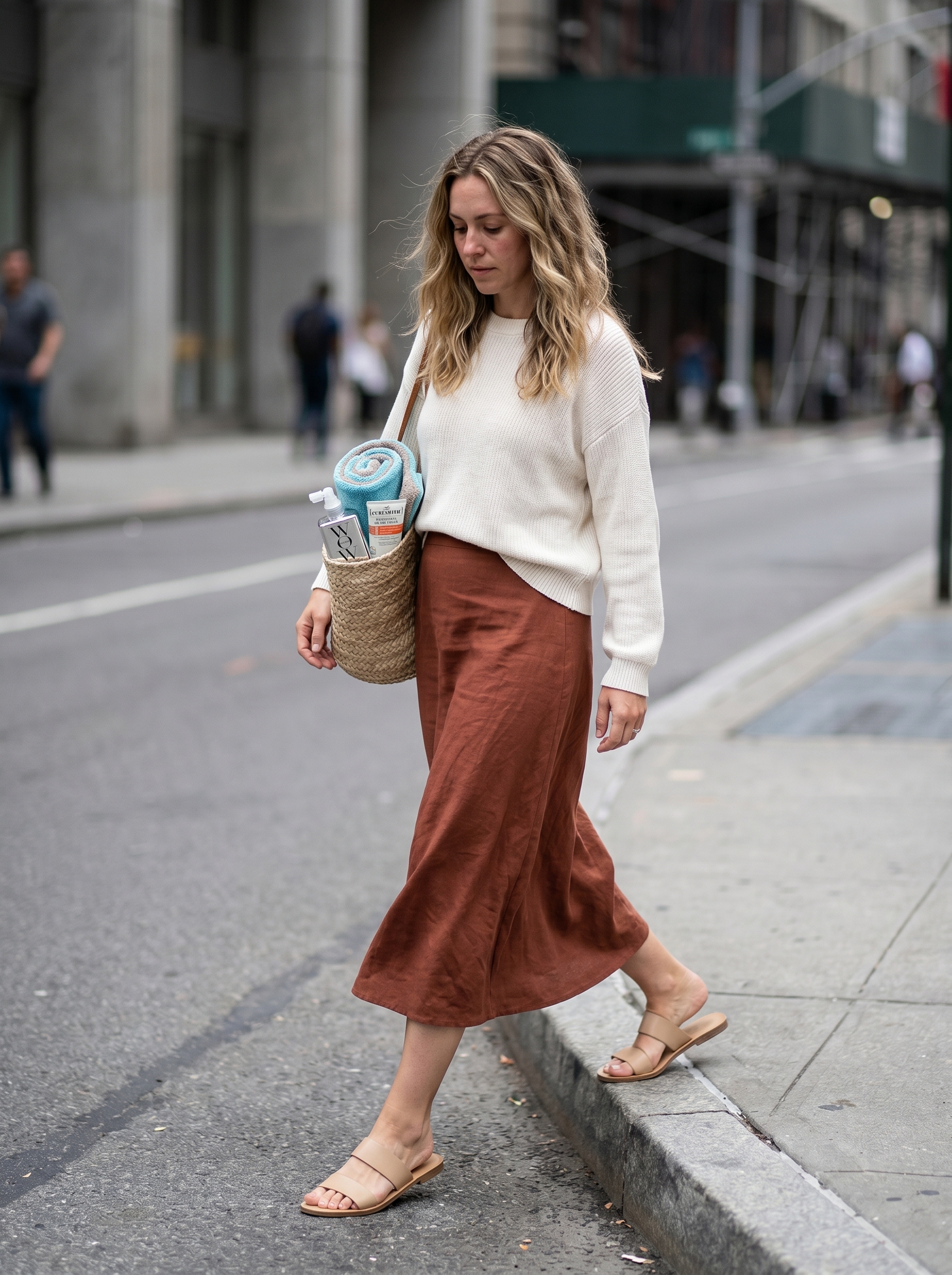 Effortless Finger-Raked Waves in Linen Blonde, a relaxed summer hairstyle for short hair 2026, perfect for beachy vibes.