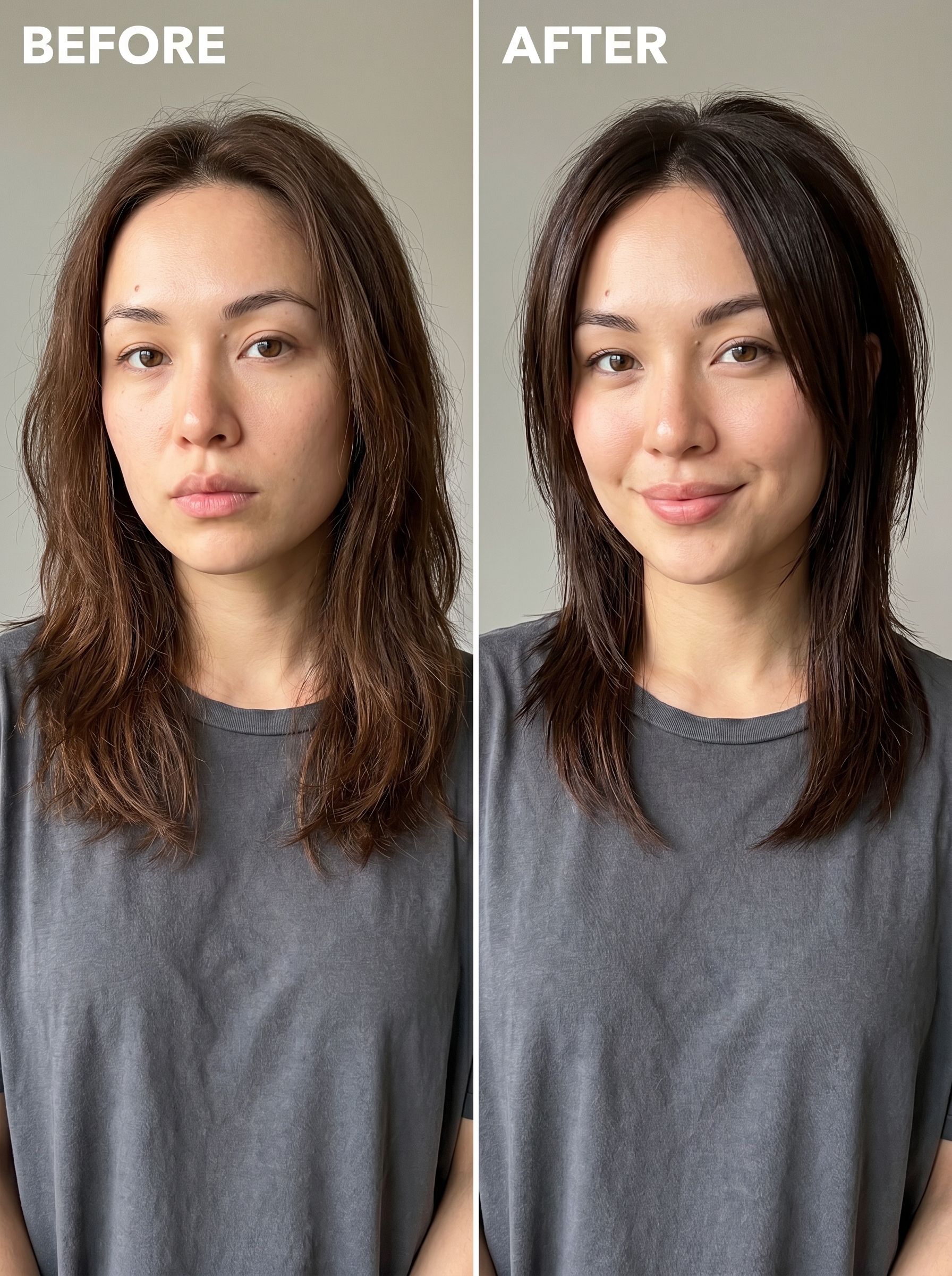 Edgy Soft Goth Shullet in rich Espresso Martini Gloss, a rebellious summer hairstyle for short hair 2026, with choppy layers and shine.