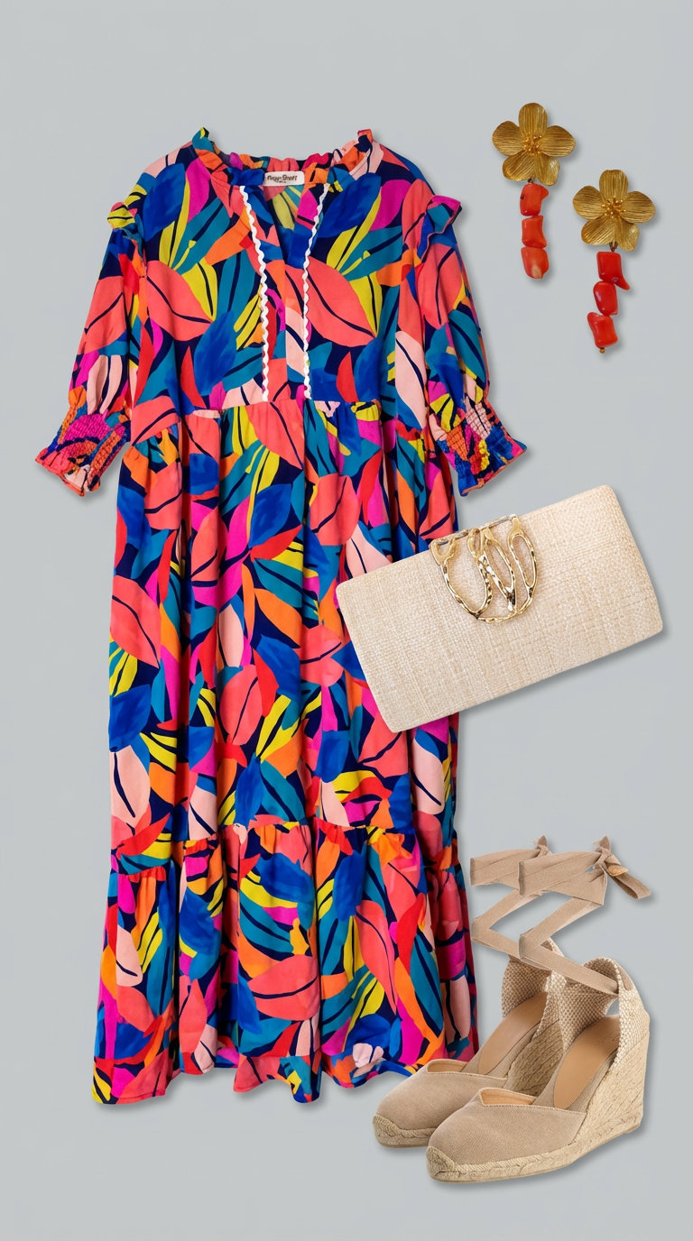 summer night outfit outfit idea - fashion styling inspiration