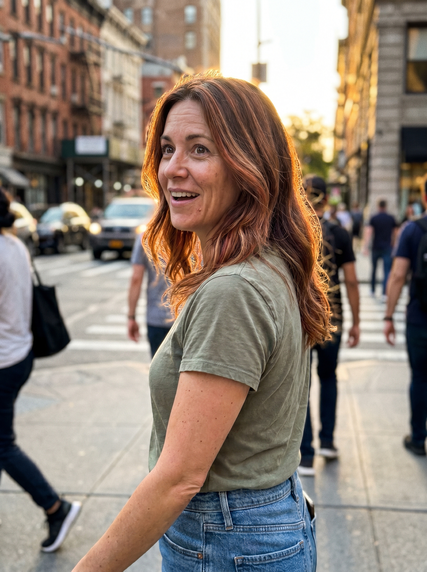 Natural Cowboy Copper Sun-Kissed Root Tap featuring a sophisticated blend of muted russet and burnished sienna, an ideal summer red hair color for 2026 for everyday elegance.