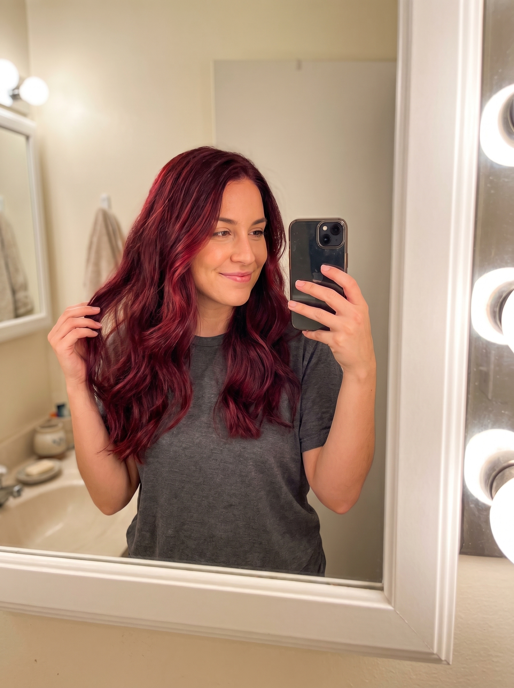 Red Velvet Glossing — summer red hair color 2026 inspiration