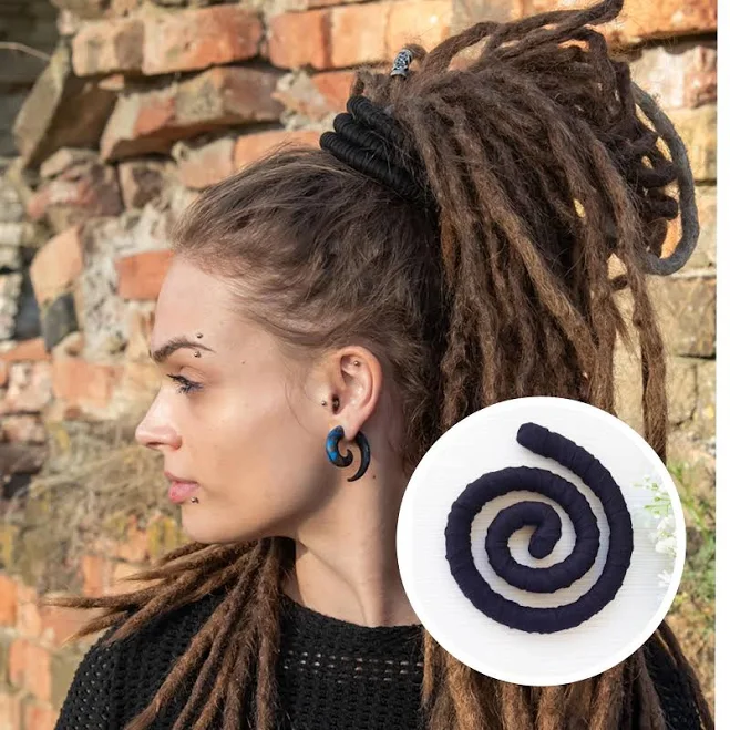 tool Bendable Dread Hair Tie Etsy - Unikatina $17.09