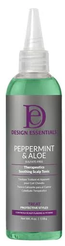 spray Design Essentials Peppermint & Aloe Soothing Scalp Tonic Design Essentials $12