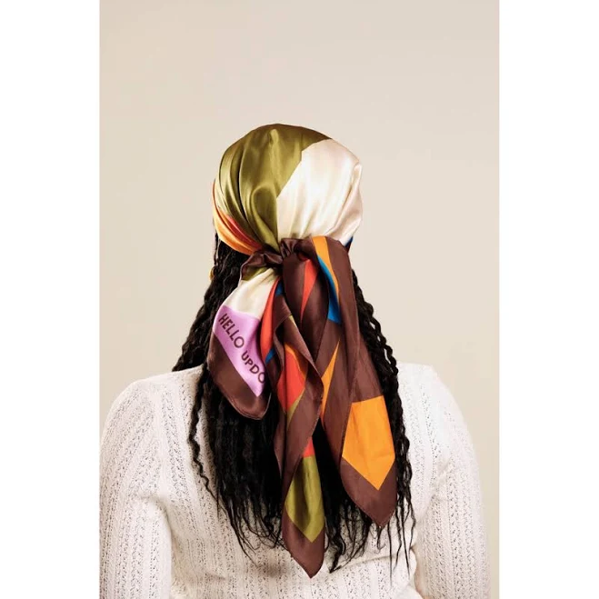 accessory Hello Updo Women's 100% Silk Headscarf Nordstrom $72