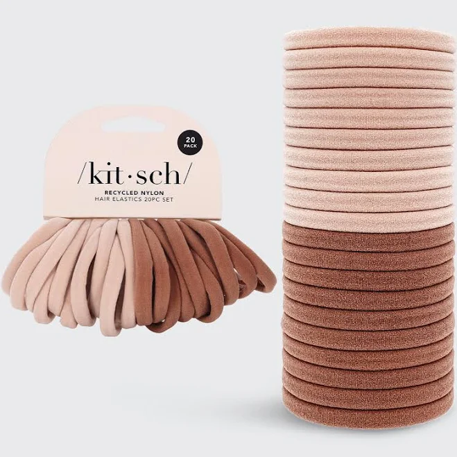 tool Kitsch 20pc Eco-Friendly Nylon Hair Elastics Kitsch $5.6