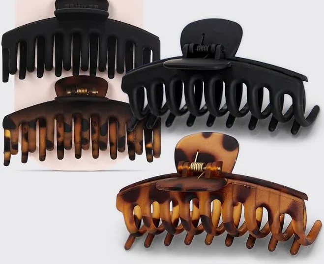 tool Kitsch Oversized Matte Claw Clips (2pc) Kitsch $6.3