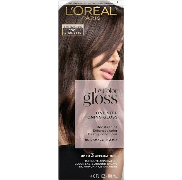 toner L'Oreal Paris Le Color Gloss One Step In-Shower Toning Gloss CVS Pharmacy $19.79