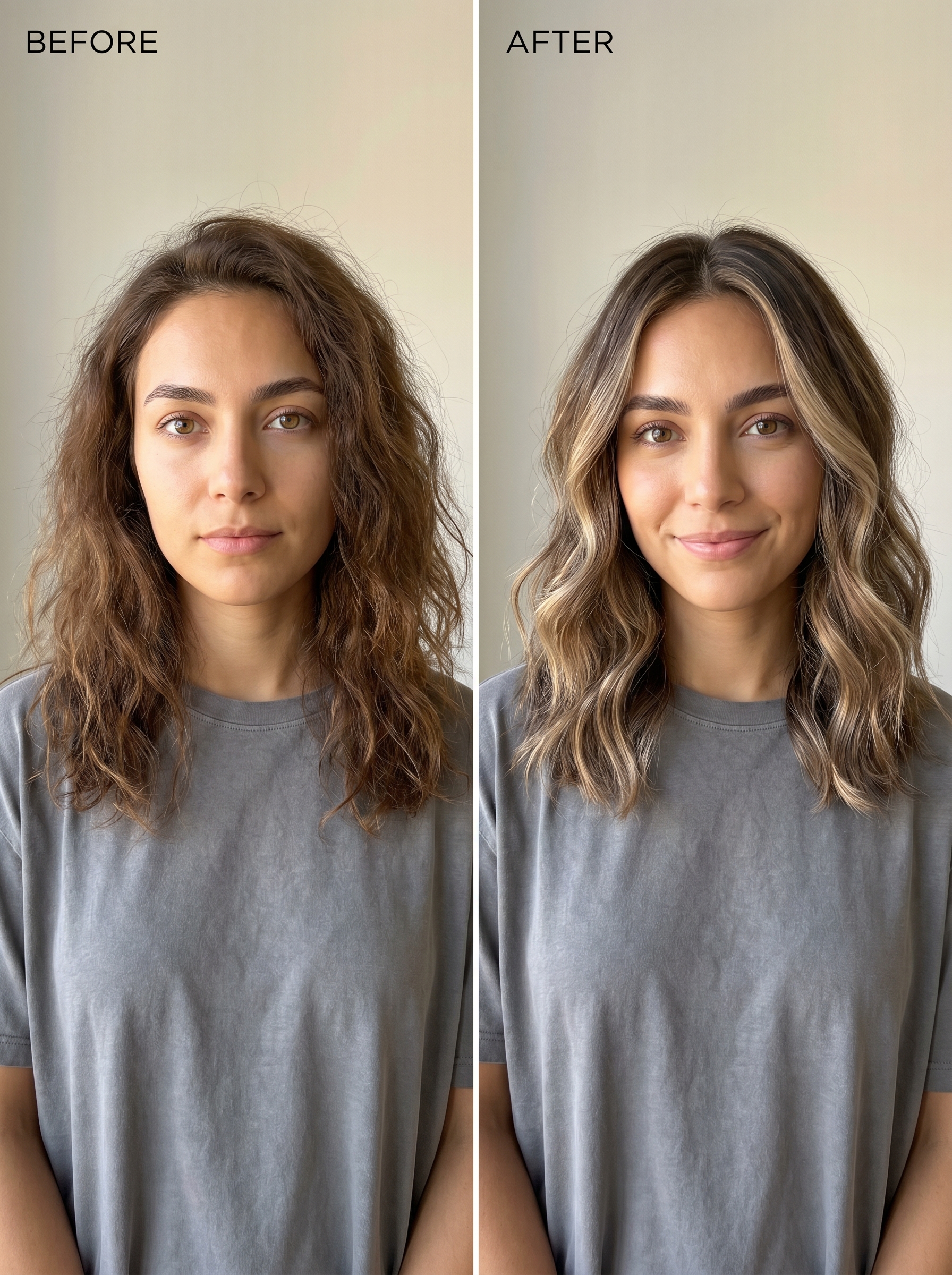 Fresh Oat Milk Balayage with Invisible Framing, a bright and natural soft summer hair idea 2026. This ethereal look features pale blonde and taupe tones, suitable for any occasion.